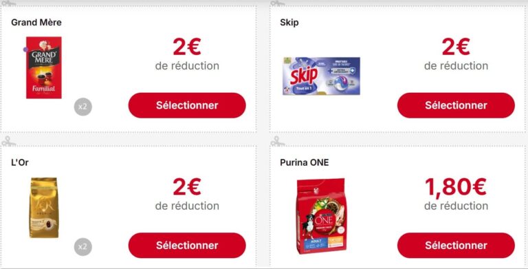exemple de coupon imprimable