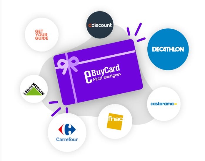carte ebuycard pour acheter des bon d'achat avec cashback